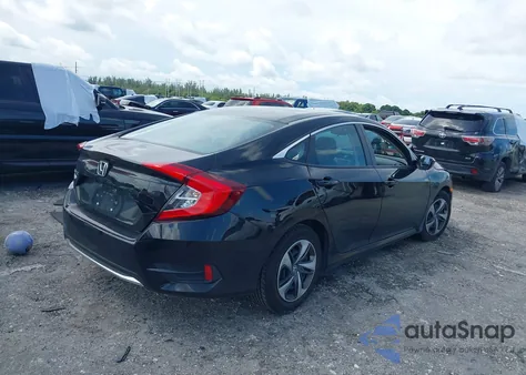 2019 Honda Civic Lx из США, поврежденный, VIN 2HGFC2F63KH594933